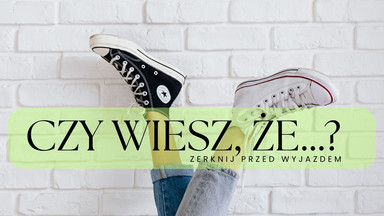 Grafika cykli "Czy wiesz, że... zerknij przed podróżą"